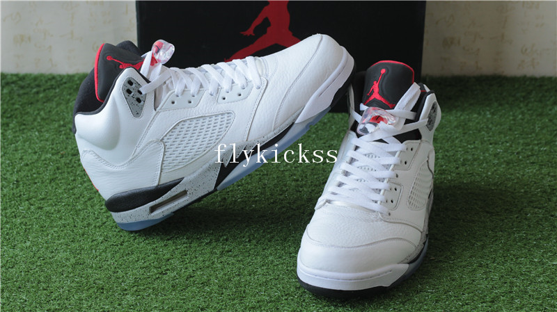 Air Jordan 5 White Cement 2017